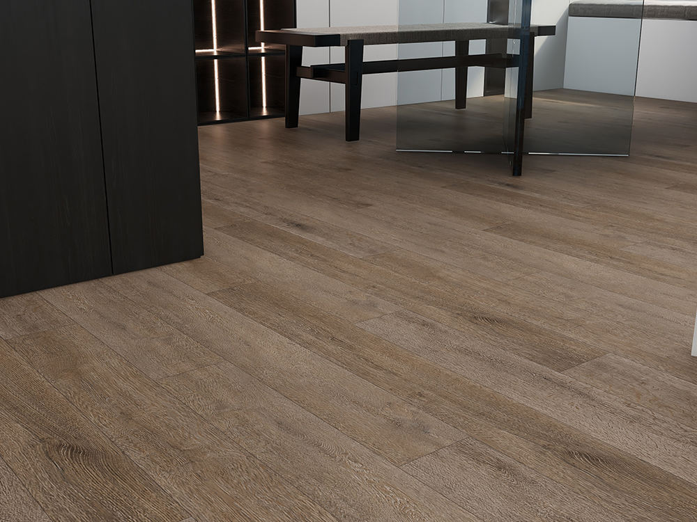 SPC-Bodenbelag mit starrem Kern
