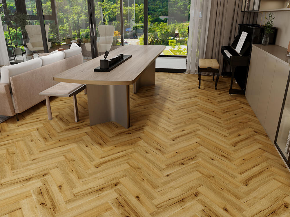 SPC-Bodenbelag mit starrem Kern