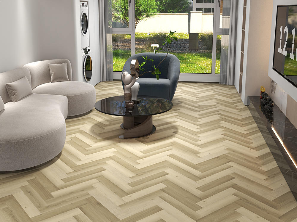 SPC-Bodenbelag mit starrem Kern